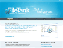 Tablet Screenshot of host.file-tank.com